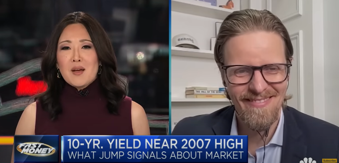 Jens Nordvig on CNBC 21 October 2023 - Exante Data